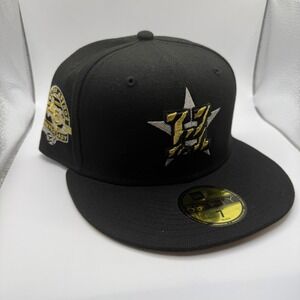 New Era x Eight One Houston Astros Tiger Print 45th Anniversary Fitted Hat 7